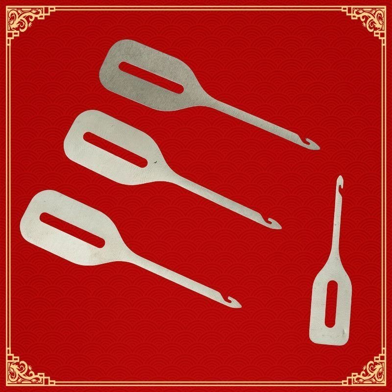 64 Quick Needle Threader Handmade Cross Stitch Tool Phụ kiện Cross Stitch Lead Threader Thép không g