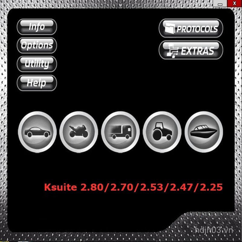 Phần mềm Ksuite 2.80 mới nhất cho Kess V5.017 ECU Master Ktag 2.25 ECU Tool Online Ksuite SW 2.80 2.