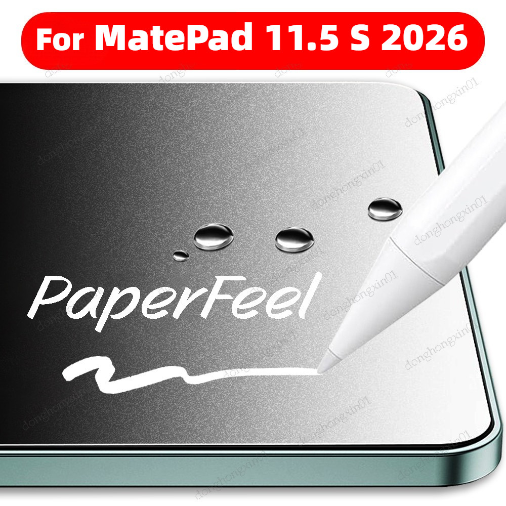 Miếng dán bảo vệ màn hình Paperfeel linh hoạt cho Huawei MatePad 11.5S 2026 SLG-W09 11.5 inch 11.5 2