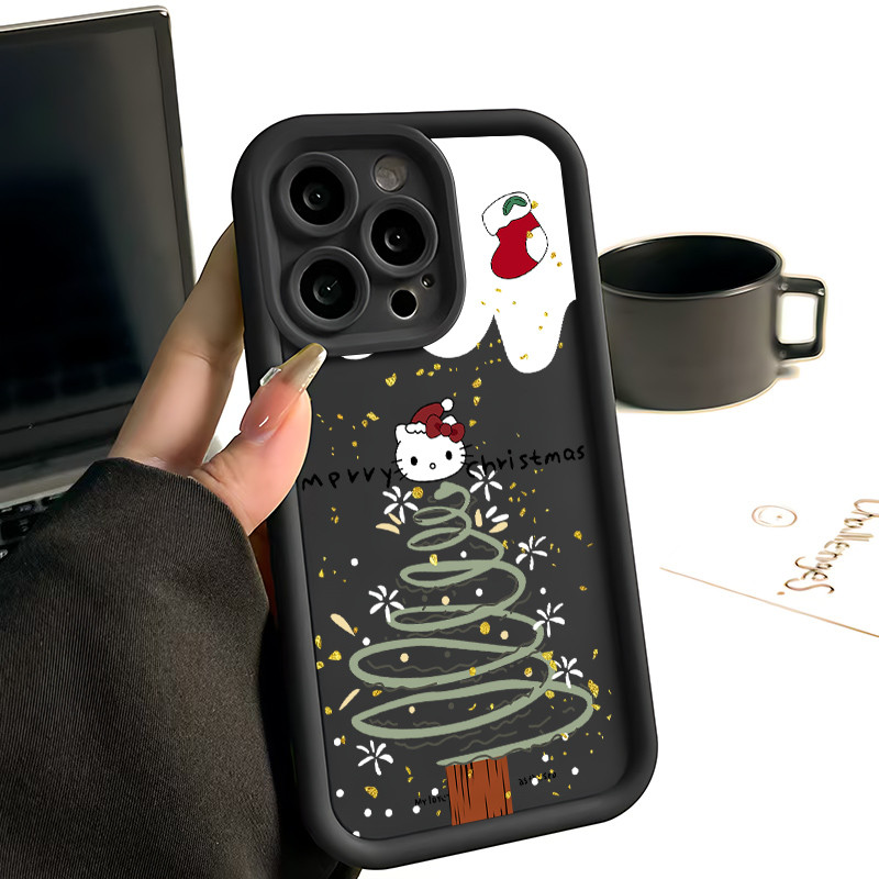 Ốp Lưng cho OPPO A9 2020/A5S/A3S/A3X/A5 pro/A15/A16/A16K/A17 Dòng cây Hello Kitty Head TPU Soft Shel