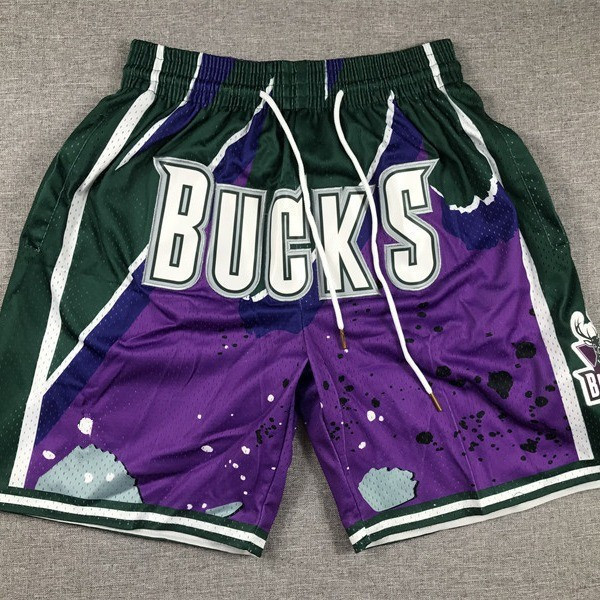 Quần Short Tím Thanh Lịch Có Túi Swagger