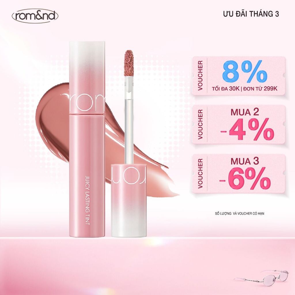 [37-39] Son Tint lì Hàn Quốc Romand Juicy Lasting Tint 5.5g