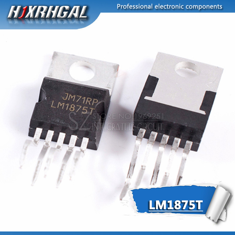 10 Chiếc LM1875T TO220-5 LM1875 TO220 20W Bộ Khuếch Đại Công Suất Âm Thanh Mới Và Chính Hãng HJXRHGA