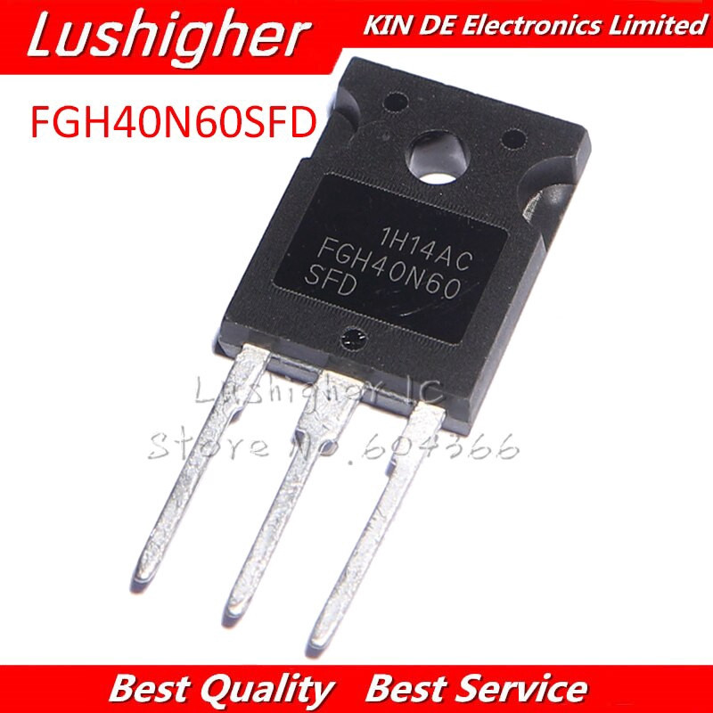 5 chiếc FGH40N60SFD TO-247 FGH40N60 TO247 40N60 IGBT miễn phí vận chuyển