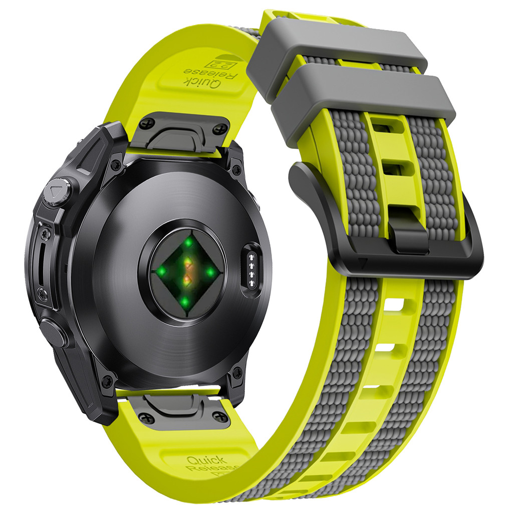 22mm 26mm Silicone QuickFit Band cho Garmin Forerunner 970 965 955 945 Quatix 8 7 Pro 7X Marq Gen2 G