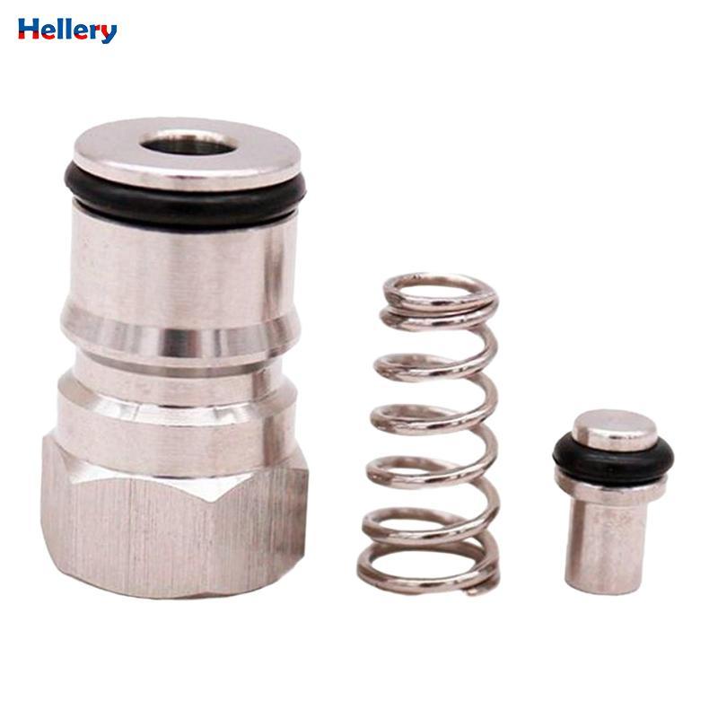 Bộ bài khóa bi bia với ren nữ 19 / 32-18, lò xo van, vòng chữ O và bộ chuyển đổi bằng thép không gỉ 