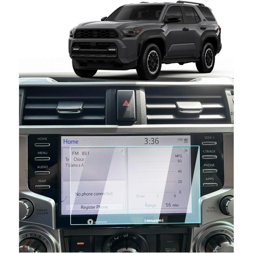 2020-2024 Toyota 4runner Bảo vệ màn hình cho 4runner (SR5 / SR5 Premium / Limited / TRD Pro / TRD Of