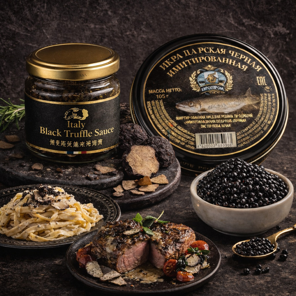 HÀNG PENANG CÓ SẴN KAVIAR KHÁCH SẠN SEDAP Nga Caviar 105g Cá tầm Roe Trứng cá đen Nga Sushi Nhật Bản