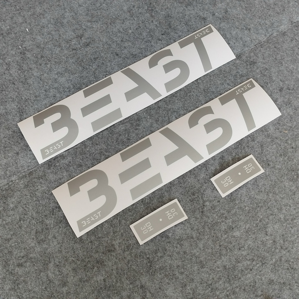 Thích hợp cho BEAST DH30 Bộ bánh xe đạp leo núi Vòng Carbon Tốc độ xuống dốc Nhãn dán AM Chống nước