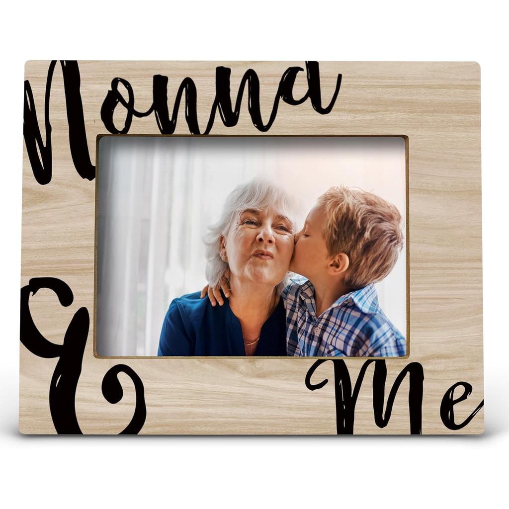 FONDCANYON Nonna Quà Tặng Khung Ảnh Bà - Khung Ảnh Nonna & Me (5x7 Inch)
