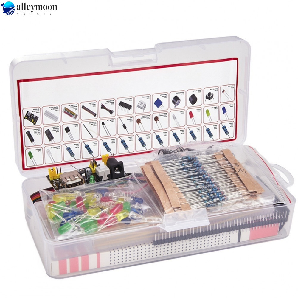 830 lỗ Breadboard Photoresistors Điện trở Các loại Tụ điện