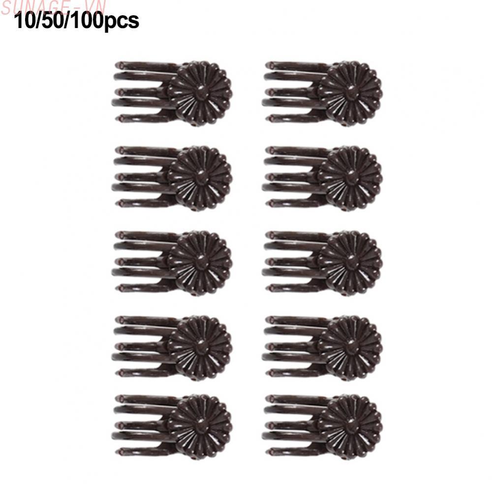 【SUNAGE】Secure Brown Orchid Clips for Vine Vegetables and Crawling Flowers – Lightweight【HOT Fashion
