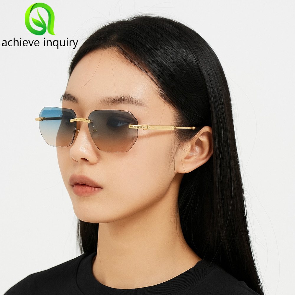 achieve inquiry Achieve Inquid Kính Râm Không Vành Kim Loại, Phù Hợp Lái Xe Ngoài Trời