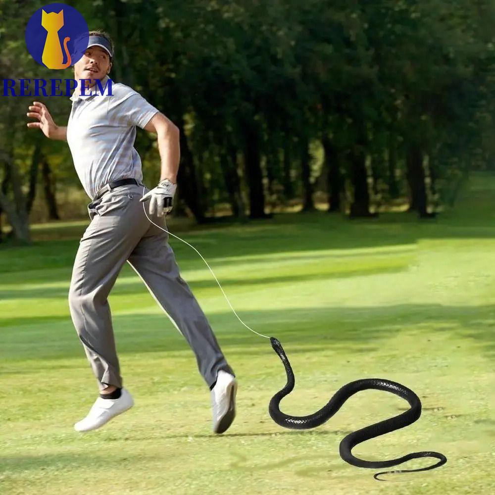 MARTIN1 Đồ chơi xảo quyệt đáng sợ, Mô phỏng rắn lớn Prank, Đạo cụ Anaconda Trò đùa thực tế Quà tặng 