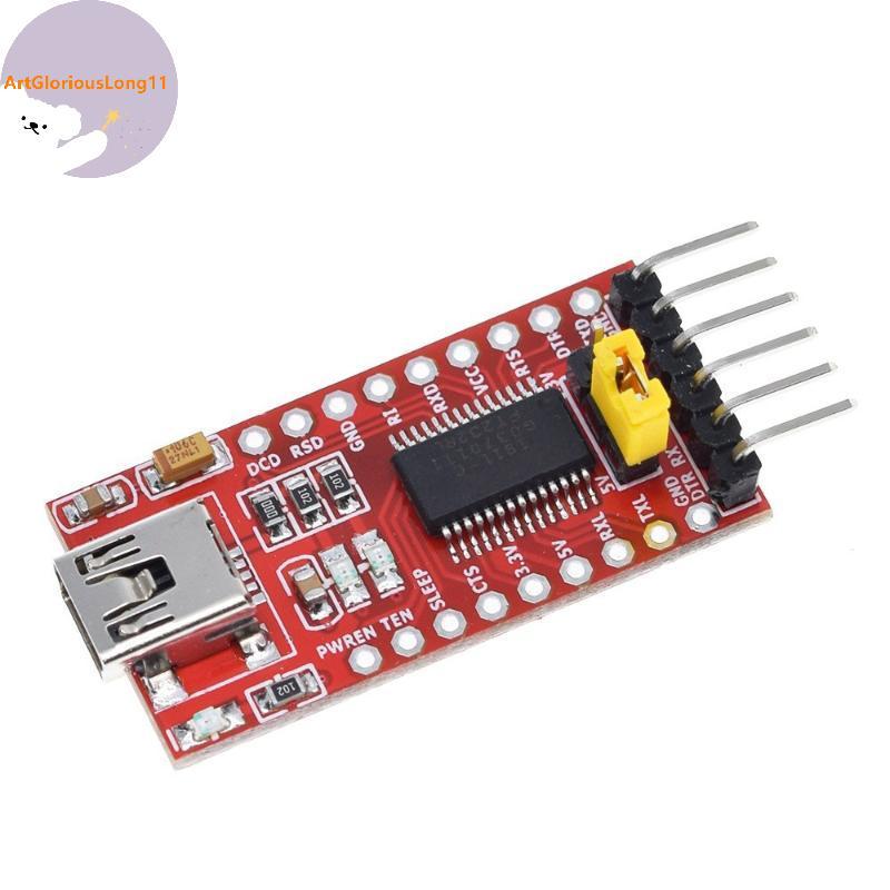 ArtGloriousLong 1 Cái USB TO TTL / Type-C FT232RL FT232 FTDI USB 3.3V 5.5V Sang TTL Serial Adapter M