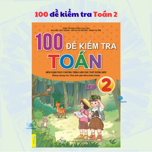 Sách - 100 đề kiểm tra Toán lớp 2
