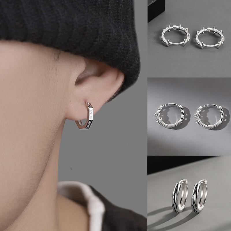 Bông Tai Hình Học Thời Trang Hip-Hop Punk Cho Nam - Trang Sức Cá Tính Từ Việt Nam