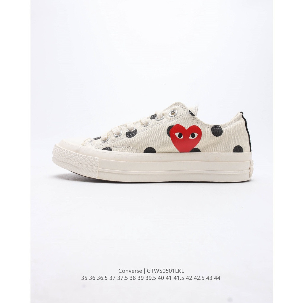 CDG play x Converse Kawakubo Rei play Love giày thể thao đồng thương hiệu-1384