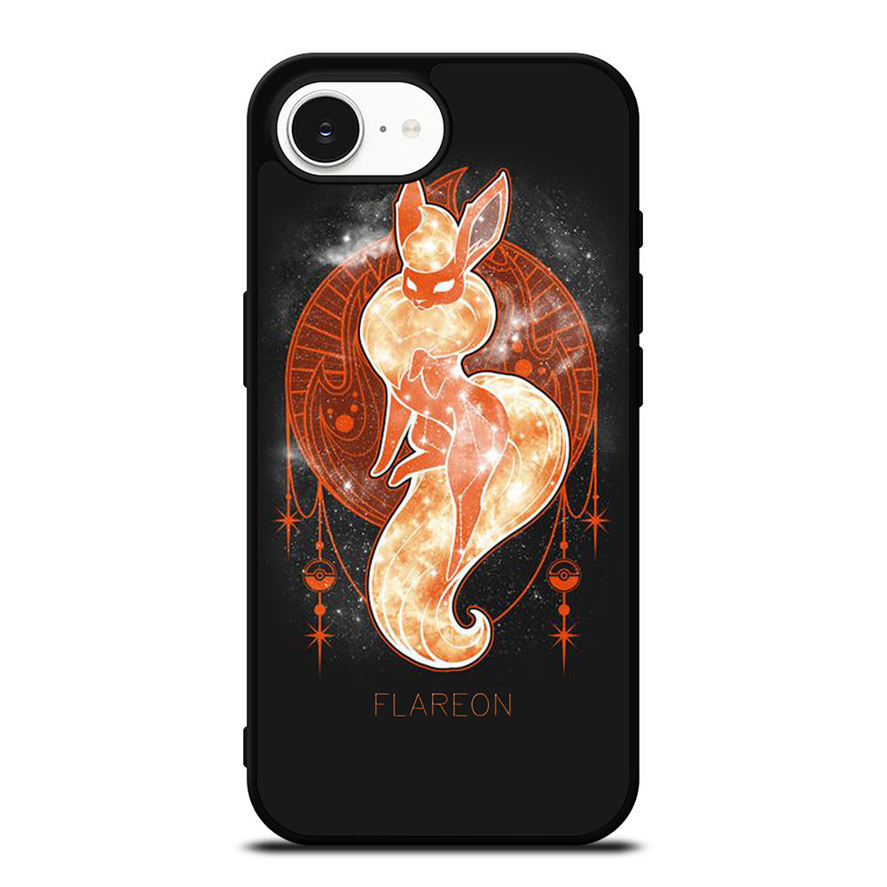 Ốp điện thoại Pokemon Evee Evolution Flareon Vỏ bảo vệ Iphone 16 17 Pro Max Plus