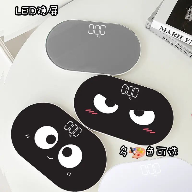 cân điện tử cân điện tử mini Gương Cân Trọng Lượng Nhỏ Mini Hộ Gia Đình Cân Điện Tử Di Động Cơ Thể C