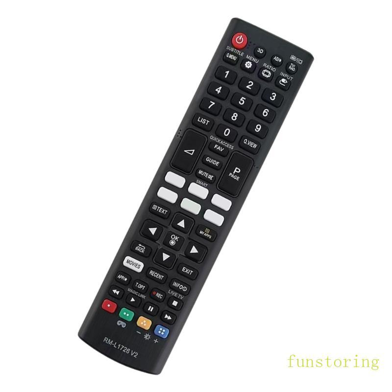 FUN LCD TV Điều Khiển Từ Xa Thay Thế Bộ Điều Khiển Từ Xa Media Player Cho RM-L1726 V2 HDTV Remote Me