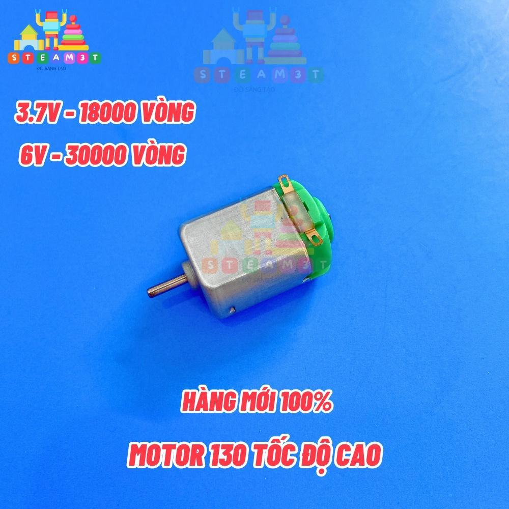 Motor 130 tốc độ cao từ tính mạnh ECO motor chất lượng cao 3v - 6v tốc độ 30000 RPM cho xe điều khiể