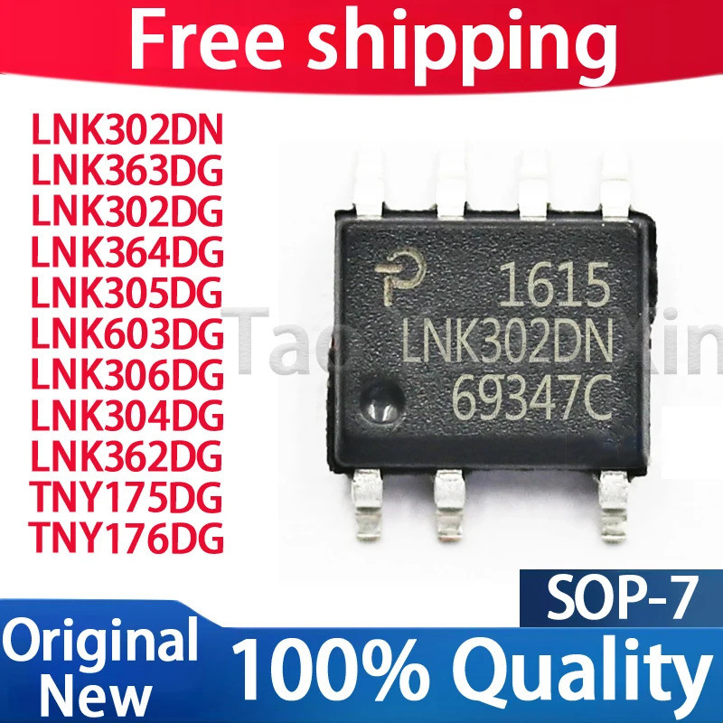 5 CÁI LNK302DN LNK302DG LNK305DG LNK306DG LNK362DG LNK363DG LNK364DG LNK603DG LNK304DG TNY175DG TNY1