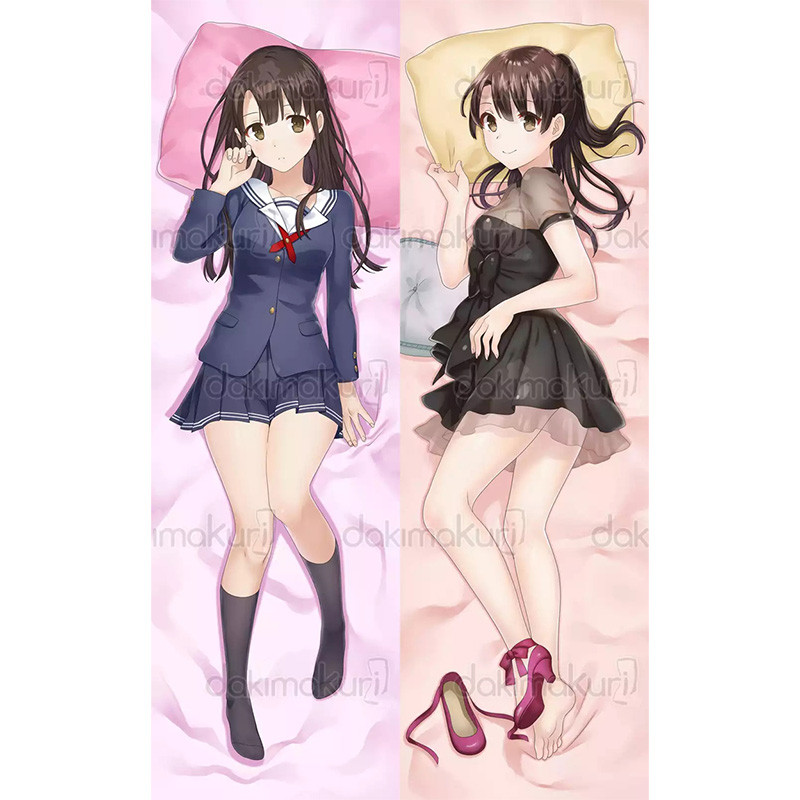 Saekano: Cách nuôi dạy bạn gái nhàm chán Megumi Kato Akuamarin Gối Anime Dakimakura In Gối Ôm Thân O