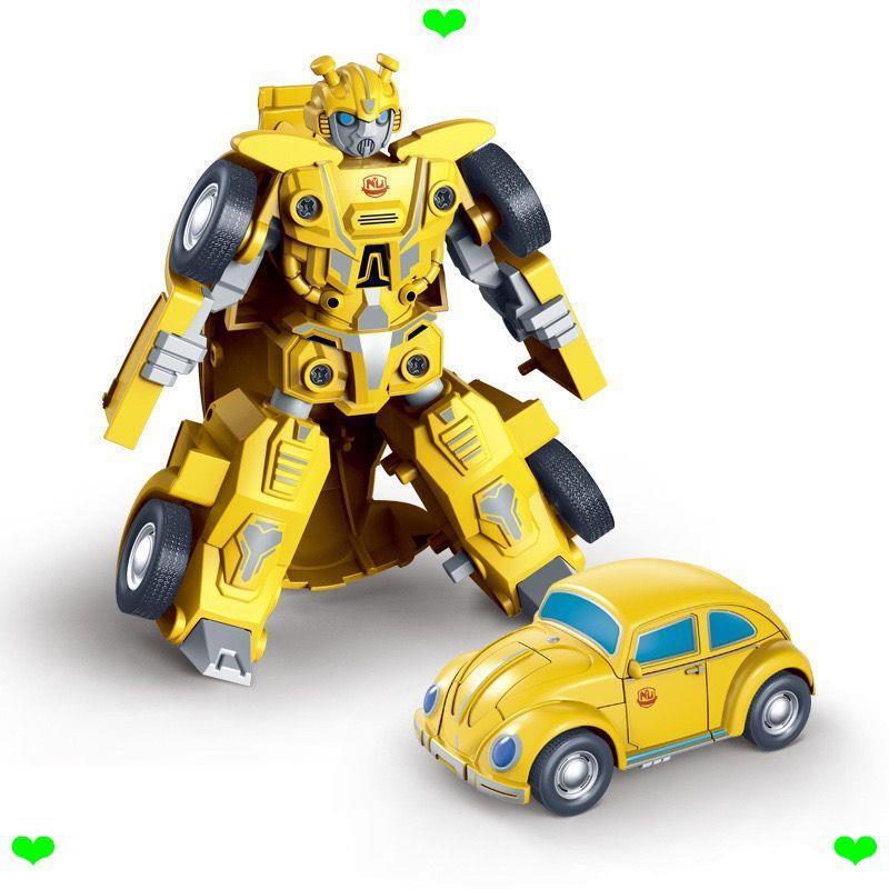 Quà Tặng Transformers Robot Đồ Chơi Hướng Dẫn Sử Dụng Trẻ Em Beetle Đồ Chơi Transformers Xe Cổ Điển 