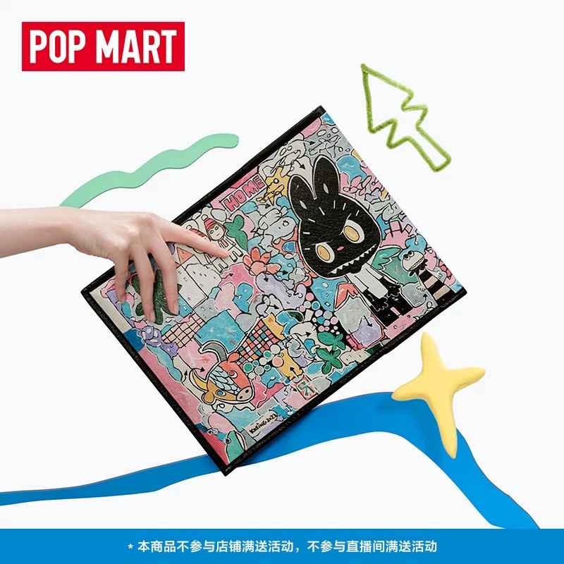 POPMART POPMART THE MONSTERS 10th Anniversary Series Túi Máy Tính LABUBU Quà Tặng Hàng Hóa