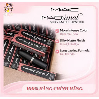 【Chính Hãng】Son Thỏi Lì 𝕄𝔸ℂ XIMATT 3.5g – Son Lì Mịn, Màu Đẹp, Full Box
