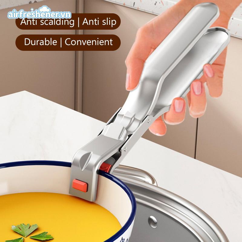 Ai Chống bỏng Kẹp Bát Nóng Giá Đỡ Đĩa Kẹp Nồi Chảo Kẹp Đĩa Nóng Đĩa Nâng Bát Retriever Lưỡi Đồ Dùng 