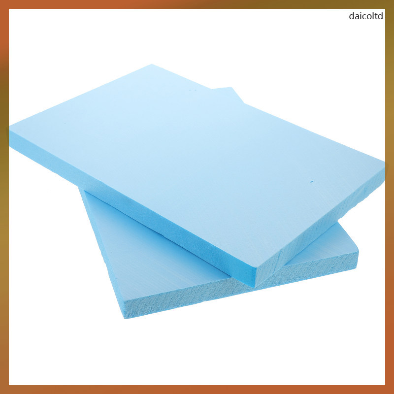 2 Chiếc Bọt Đóng Gói Lót Bọt Biển Để Đóng Gói Tấm Cách Nhiệt Polystyrene 30.00X20.00X2.00CM Sky- Pu 