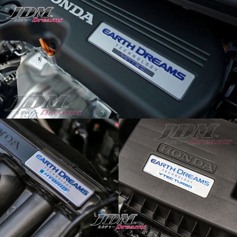 Biểu tượng công nghệ Honda Earth Dreams chính hãng iVTEC iVTEC TURBO HYBRID City Jazz Fit HR-V Civic