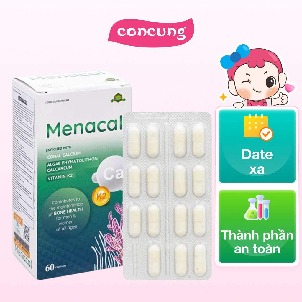 Thực phẩm bảo vệ sức khỏe Menacal
