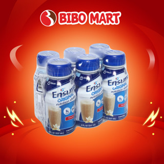 Sữa Nước Ensure Original Abbott Hương Vani Lốc 6 Chai 237ml Cho Người Lớn - Bibo Mart