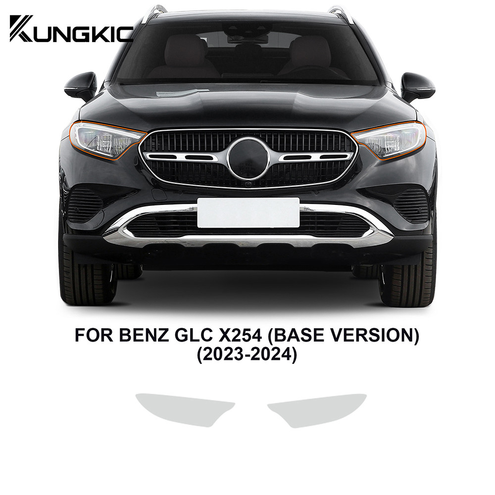 TPU cho Mercedes-Benz GLC X254 Sang Trọng X254 Đế 2023 2024 Đèn Pha Sơn Bảo Vệ Phim Áo Ngực Trong Su