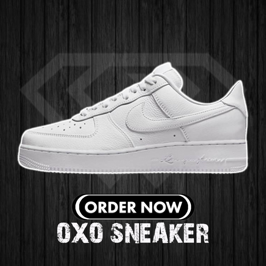 Drake NOCTA x Air Force 1 Low SP Certified Lover Boy White AF1 CZ8065-100 Giày thể thao nam nữ Giày