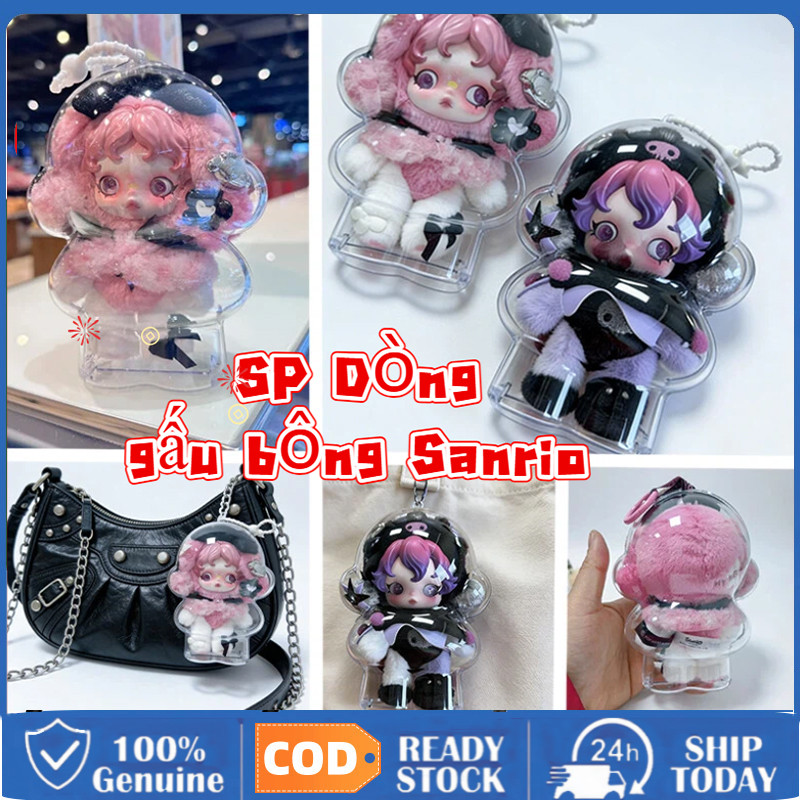 [COD] 3 Cái Skullpanda Case Dòng Gấu Bông Sanrio Đựng, Hộp Đựng Búp Bê Bảo Vệ Giao Hưởng Mùa Đông SP