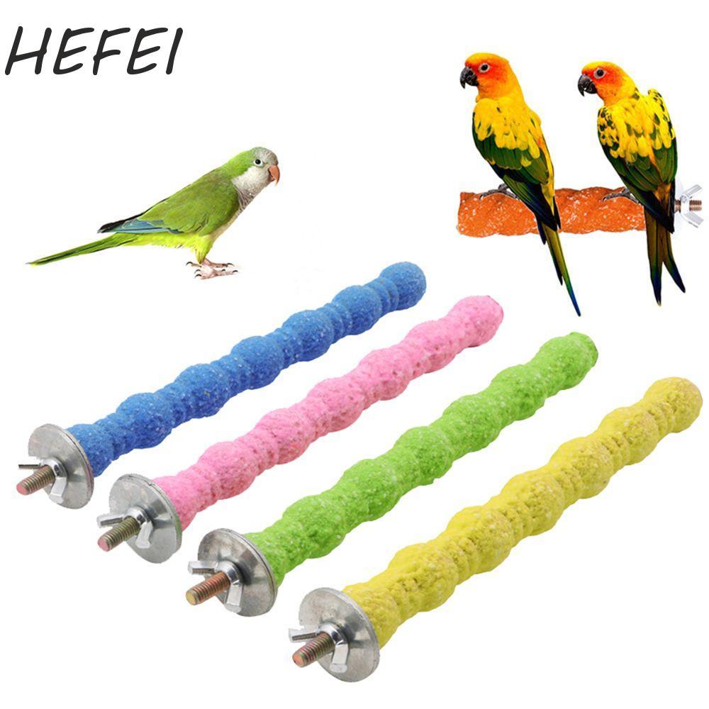 HEFEI Giá đỡ chim HEFEI cho lồng chim Perches Vẹt mài