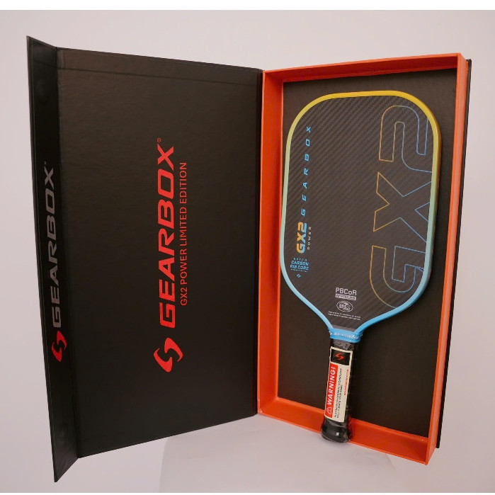 ✅ Vợt Pickleball Gearbox GX2 Power Limited Edition - Elongated/Hybrid