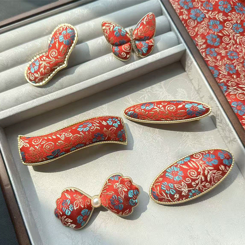 Fanhua Sijin Handmade Kẹp Tóc Phong Cách Phương Đông Mới, Phù Hợp Mùa Xuân