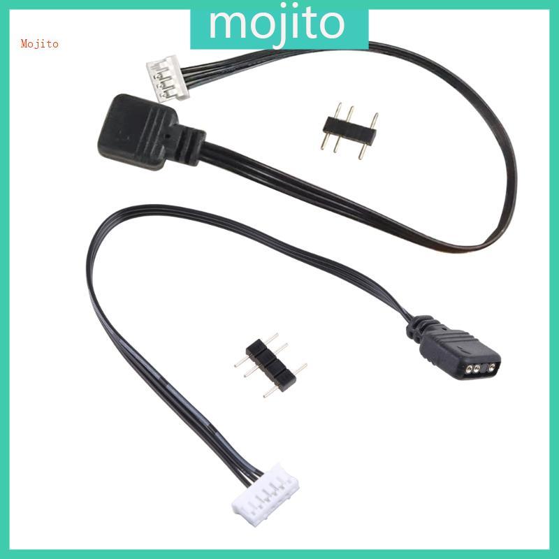 Fan Controller Adapter Cable 4Pin/6Pin to 5V ARGB 3Pin Converter