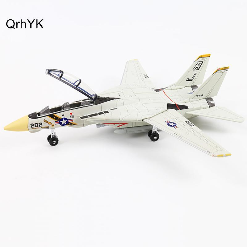 Nhà máy thời trang Mô hình máy bay chiến đấu Tomcat tỷ lệ 1: 72 F-14 Tomcat - Máy bay nhựa ABS trắng