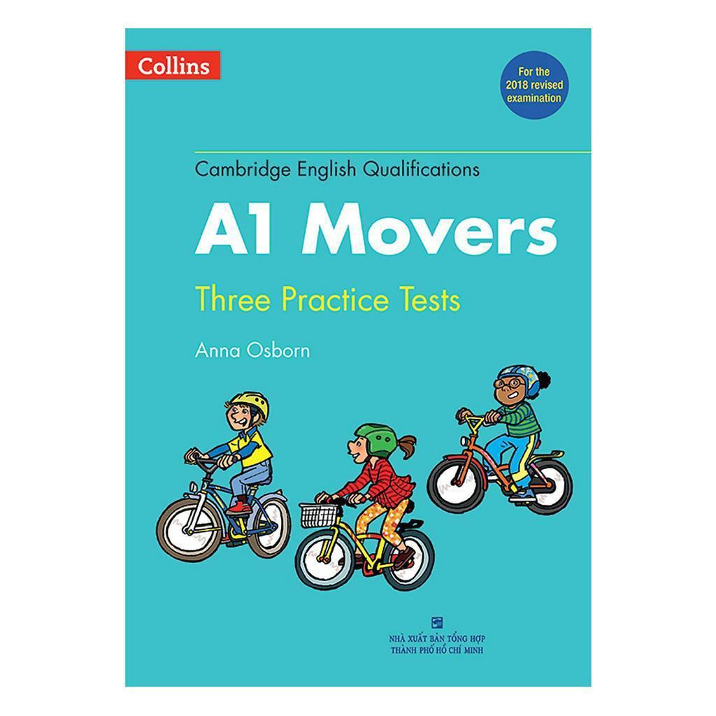 Sách - Collins A1 Movers - Tree Practice Tests - Kèm 1 MP3 - Nhân Trí Việt