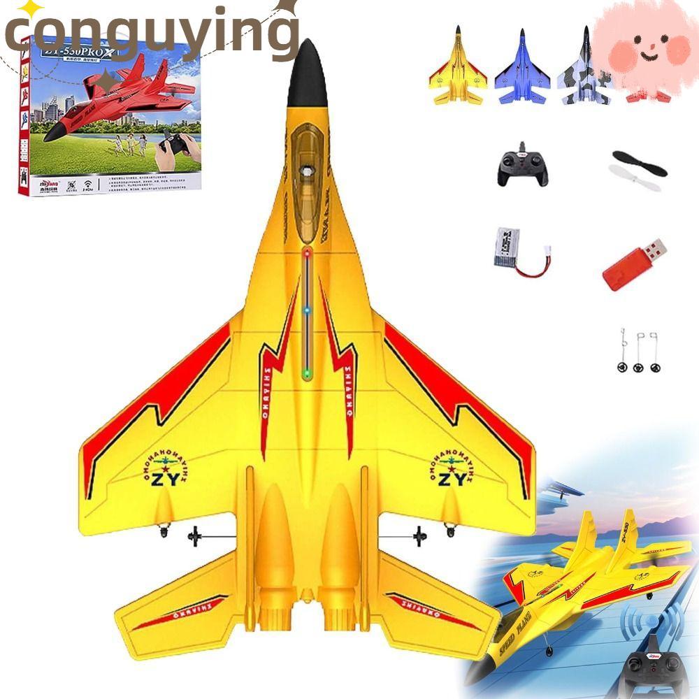 CONGUYING Máy bay chiến đấu điều khiển từ xa, Máy bay chiến đấu điều khiển từ xa sạc USB ZY-530 2.4g