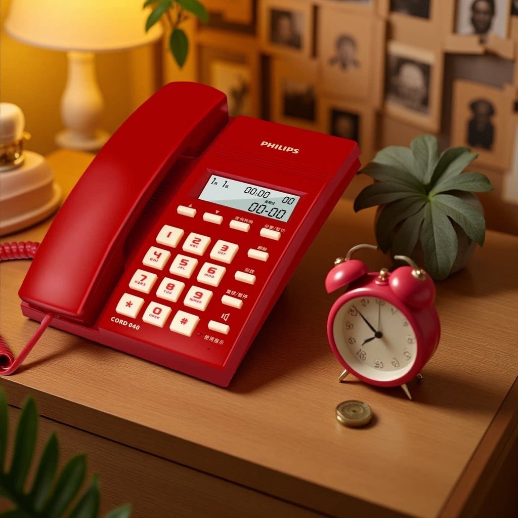 Philips 040 Điện Thoại Nhà Điện Thoại Không Pin Điện Thoại Giá Rẻ Chính Hãng Điện Thoại Họ Điện Thoạ