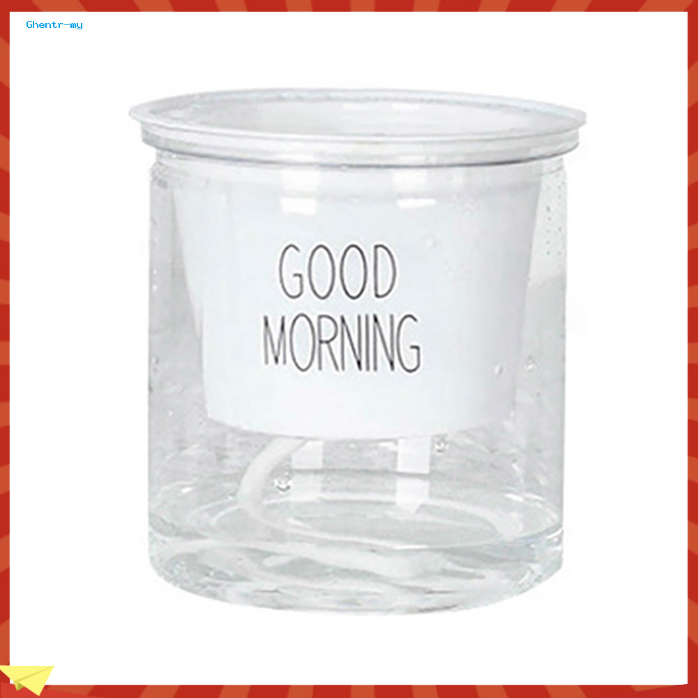 GH| 2 Bộ Hai Tầng Thủy Canh Epipremnum Aureum Tự tưới Hoa Trang Trí Nhà