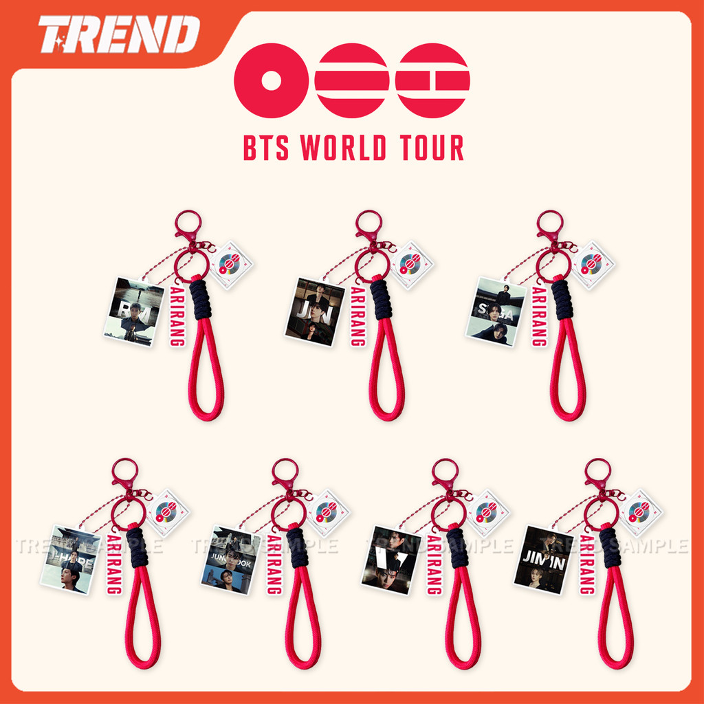 KPOP BANGTAN COMBACK ARIRANG Merch Acrylic Móc Khóa Unisex Thời Trang JUNGKOOK JIMIN SUGA V JIN Móc 