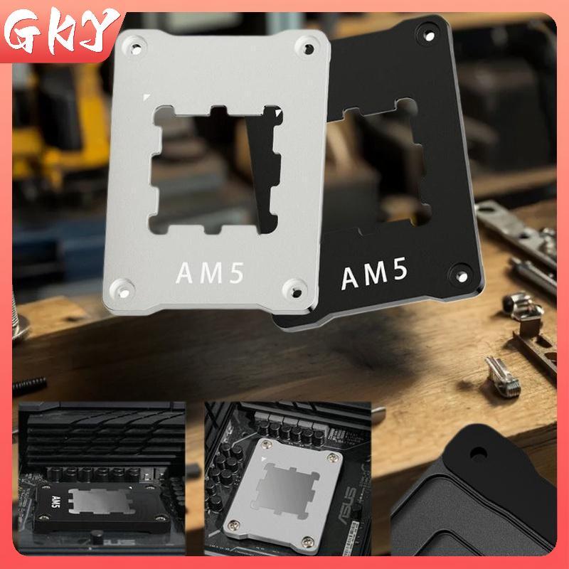 GKY Nhôm Đa Năng AM5-AMD Khung Máy Tính Để Bàn CPU Uốn Chỉnh Sửa Bule Cover Áp Dụng Cho 7950X 7800X 
